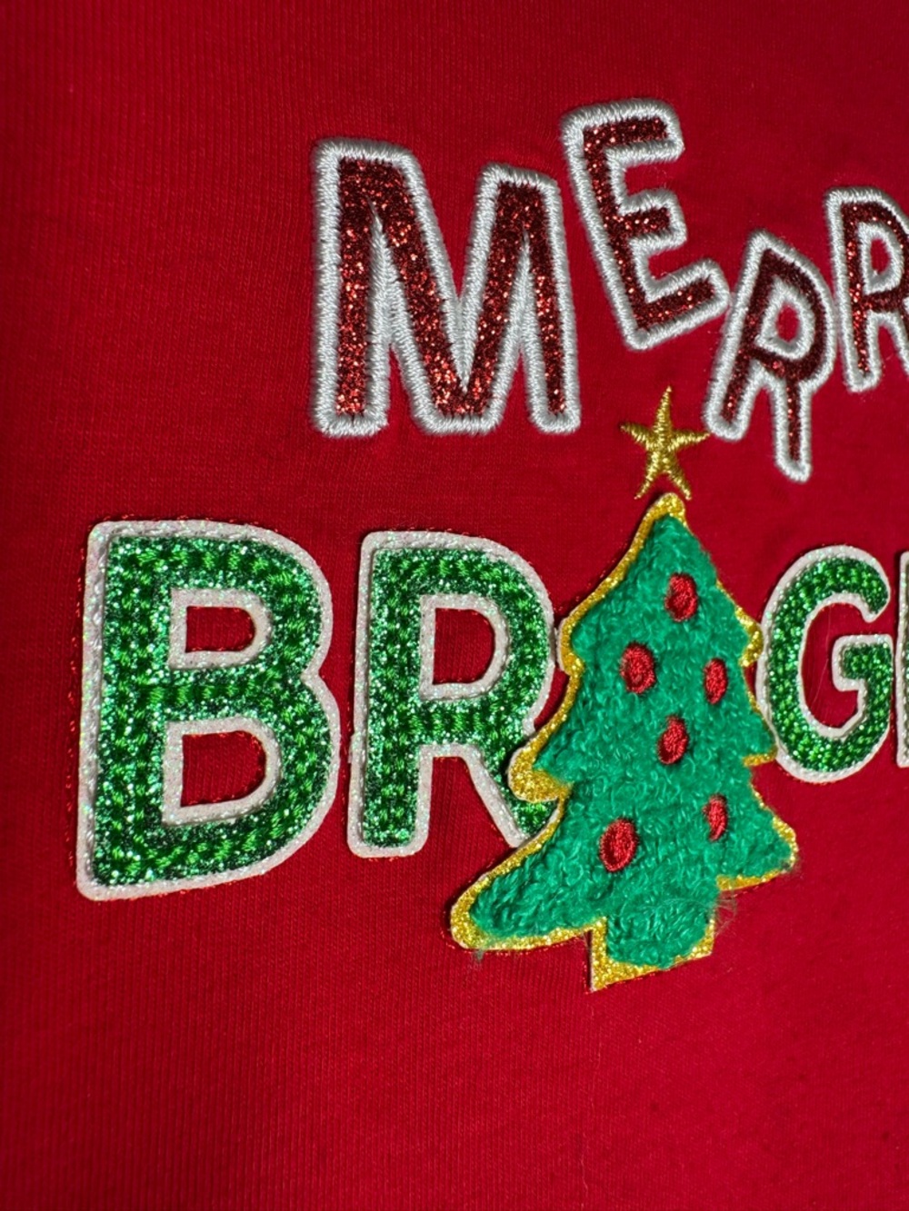 💜3/$15 Counting Daisies Toddler Girls Christmas Tulle Dress "Merry & Bright” 2T - Picture 4 of 8